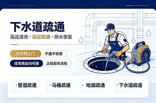 天水下水道疏通